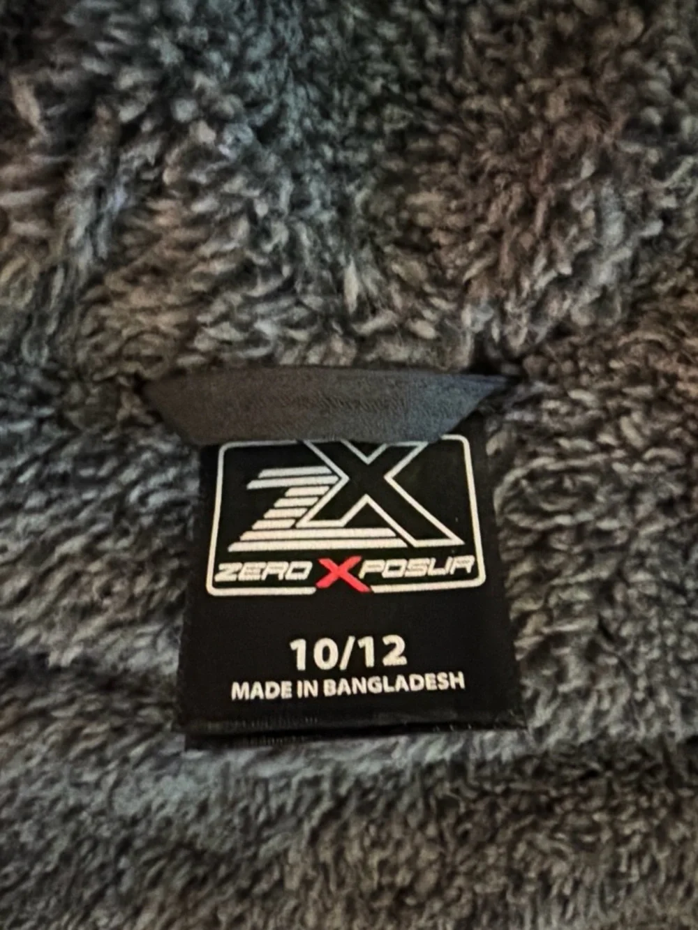 ZeroXposur Boys Black Jacket with Red Trim and Hood